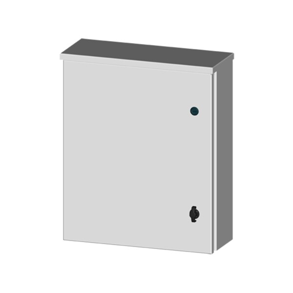 Carbon Steel Electrical Enclosures, 30 in H, 30 in W, NEMA 3R